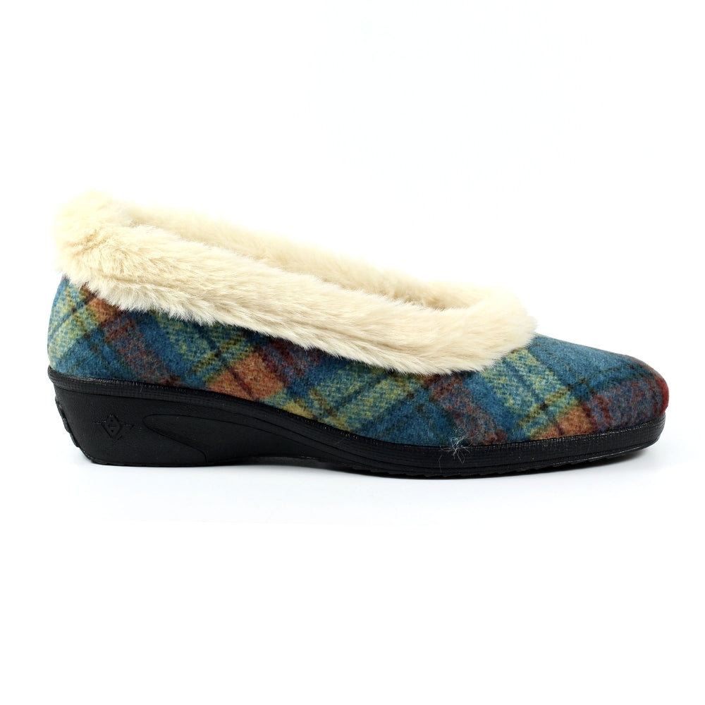 Lunar Hoxton Blue Slipper