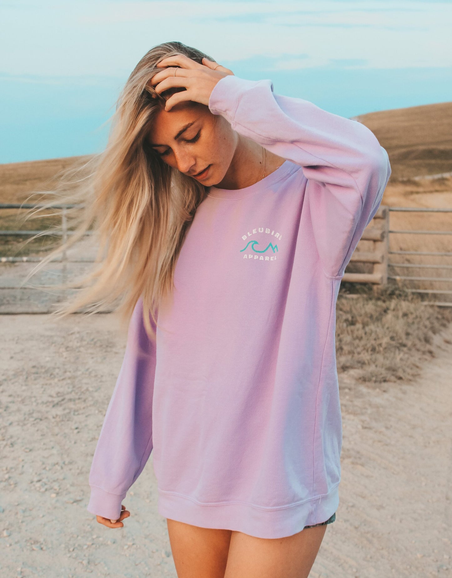 Bleubird Lavender Horizon Crew