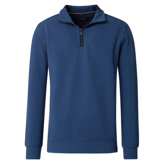 Casa Moda 444303400 175 Sargasso Sea Half Zip Sweatshirt