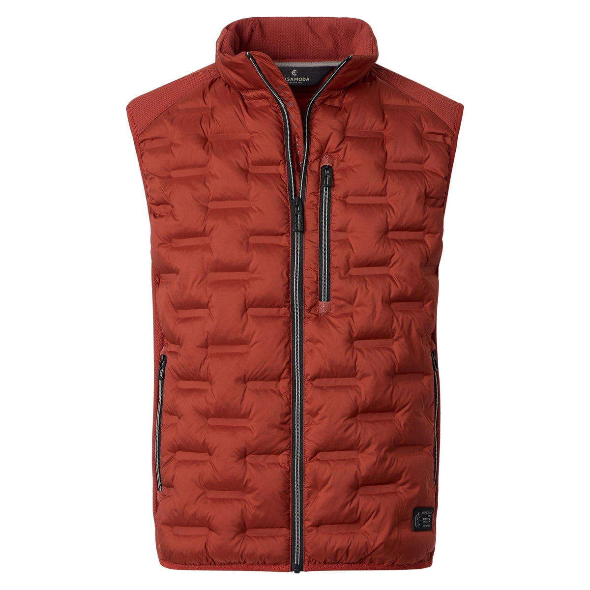 Casa Moda 126430053 491 Burnt Henna Hybrid Gilet