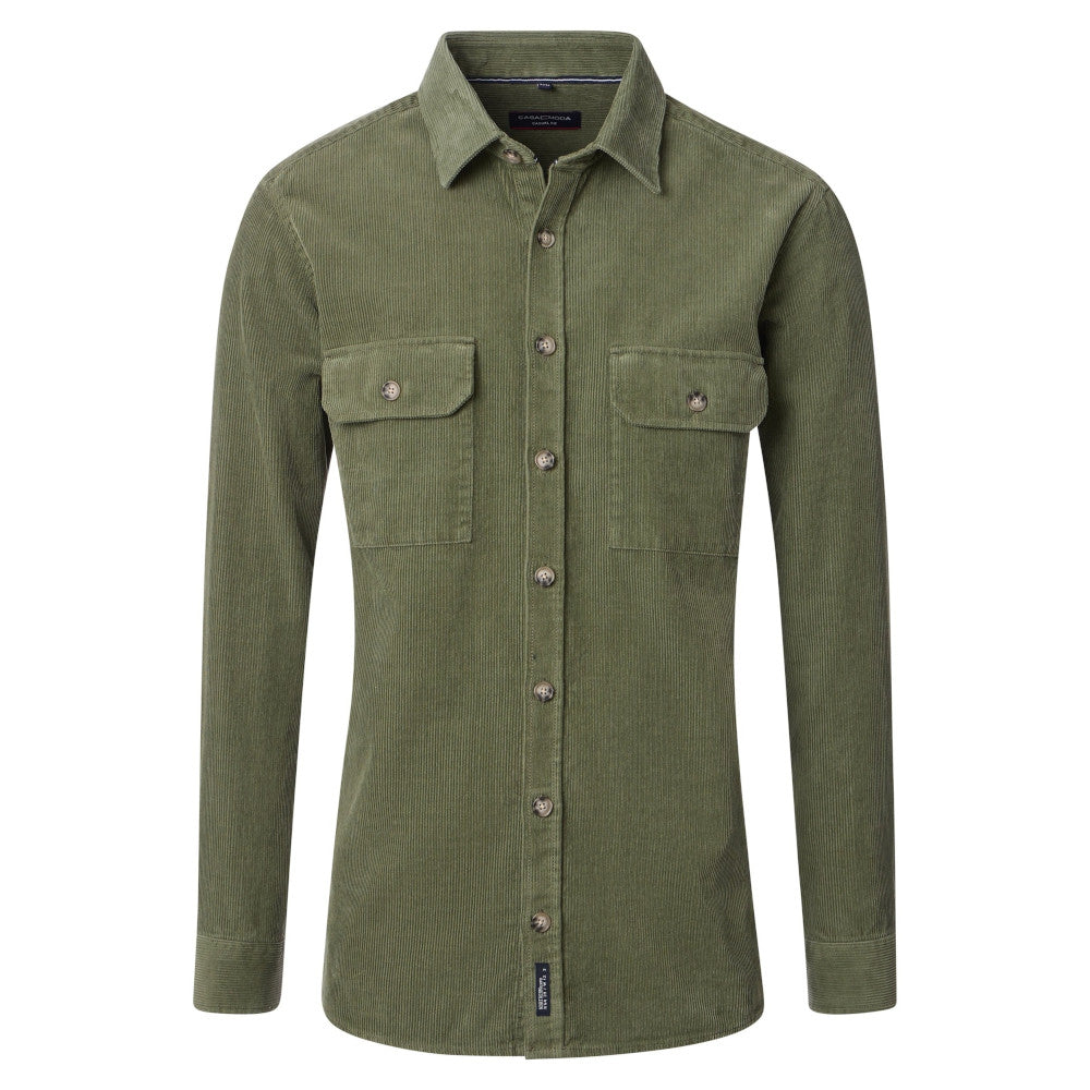 Casa Moda 454482600 300 Green Milieu Casual Shirt
