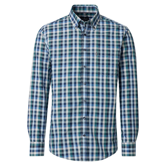 Casa Moda 126132030 150 Petrol Casual Shirt