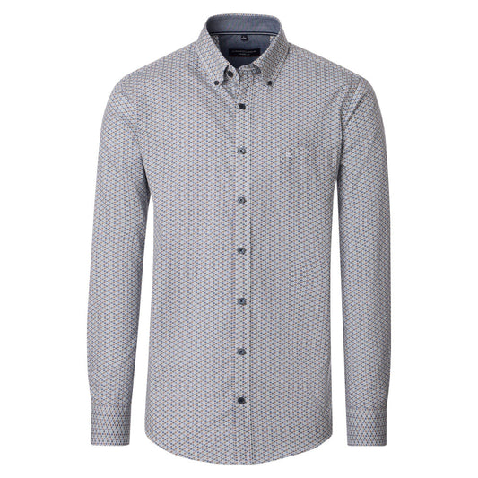 Casa Moda 454487800 300 Green Casual Shirt