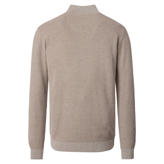 Casa Moda 454479000 663 Beige Half Zip Pullover
