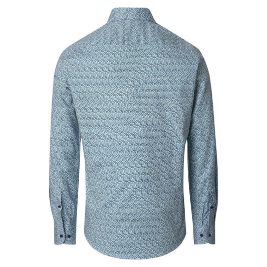 Casa Moda 126132490 100 Blue Casual shirt