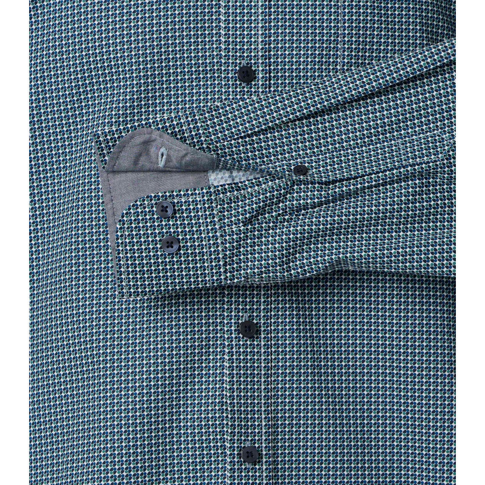 Casa Moda 126132520 100 Blue Casual shirt