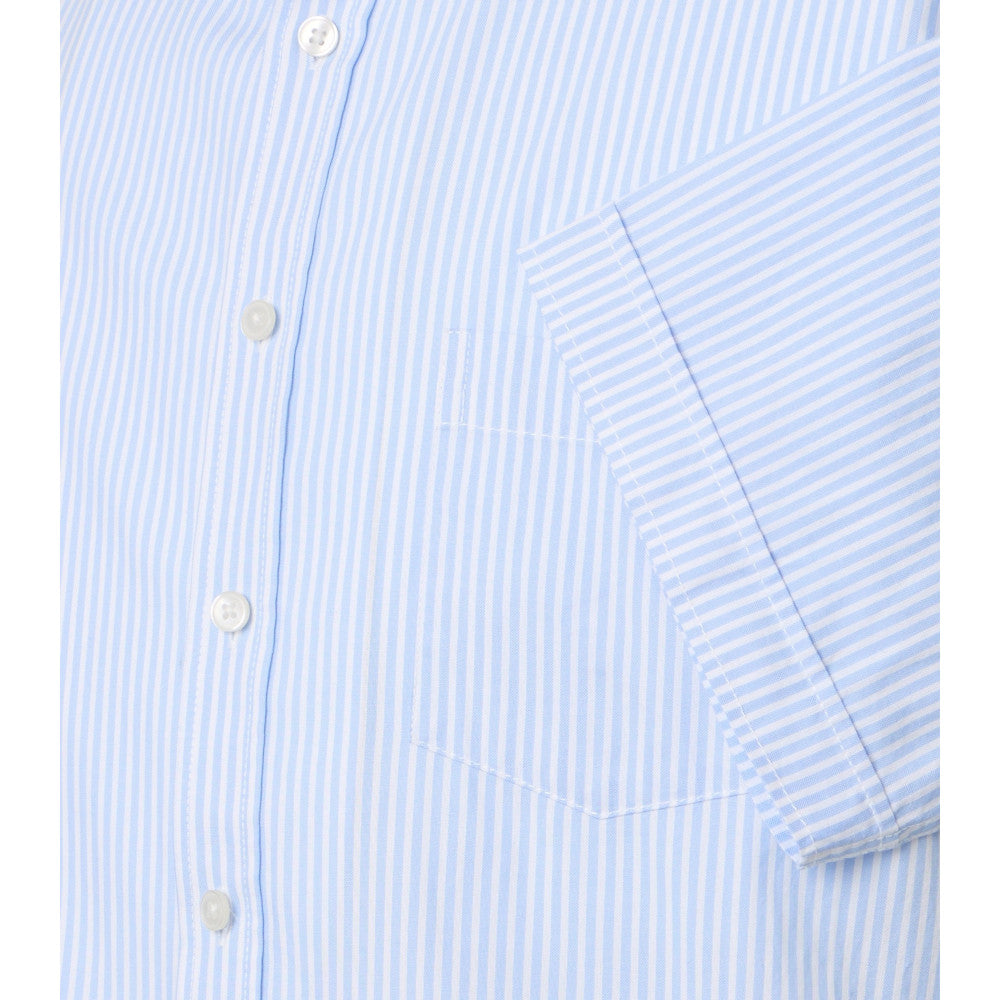 Casa Moda 126130291 100 Blue Short Sleeve Casual Shirt
