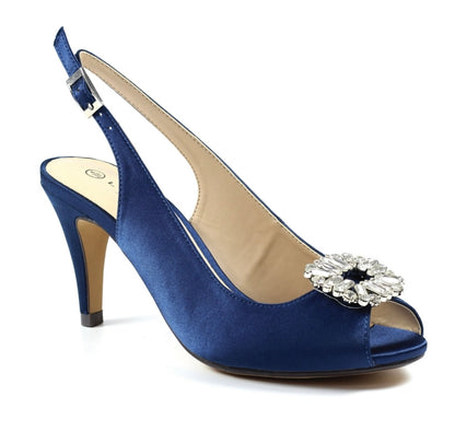 Lunar Venice FLR038 Blue Dress Shoes