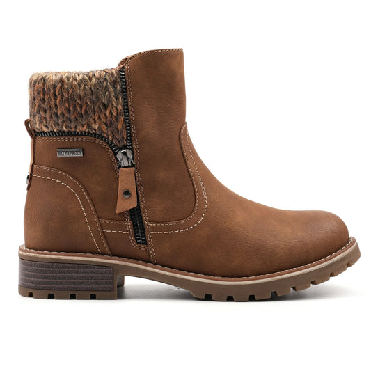 Lunar Breeze Tan Waterproof Ankle Boot Tan