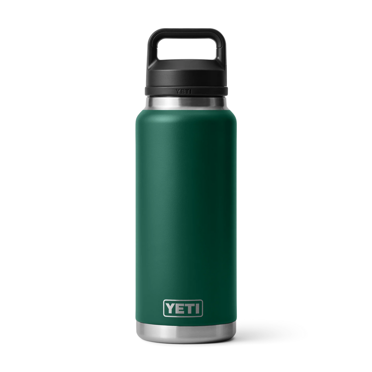 YETI Rambler 36 oz Bottle with Chug Cap Black Forest Green