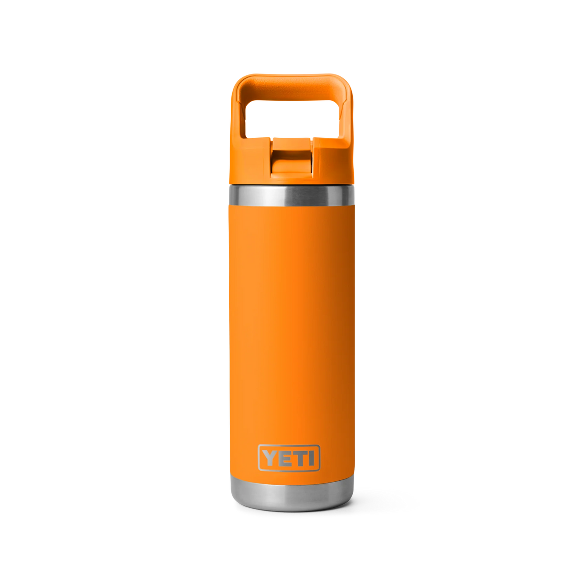 YETI Rambler 18 oz Bottle with Colour Straw Cap King Crab