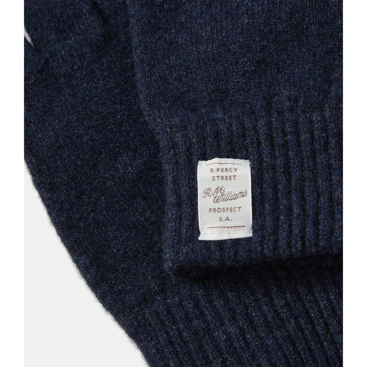 RM Williams Bowen Indigo Slim Scarf