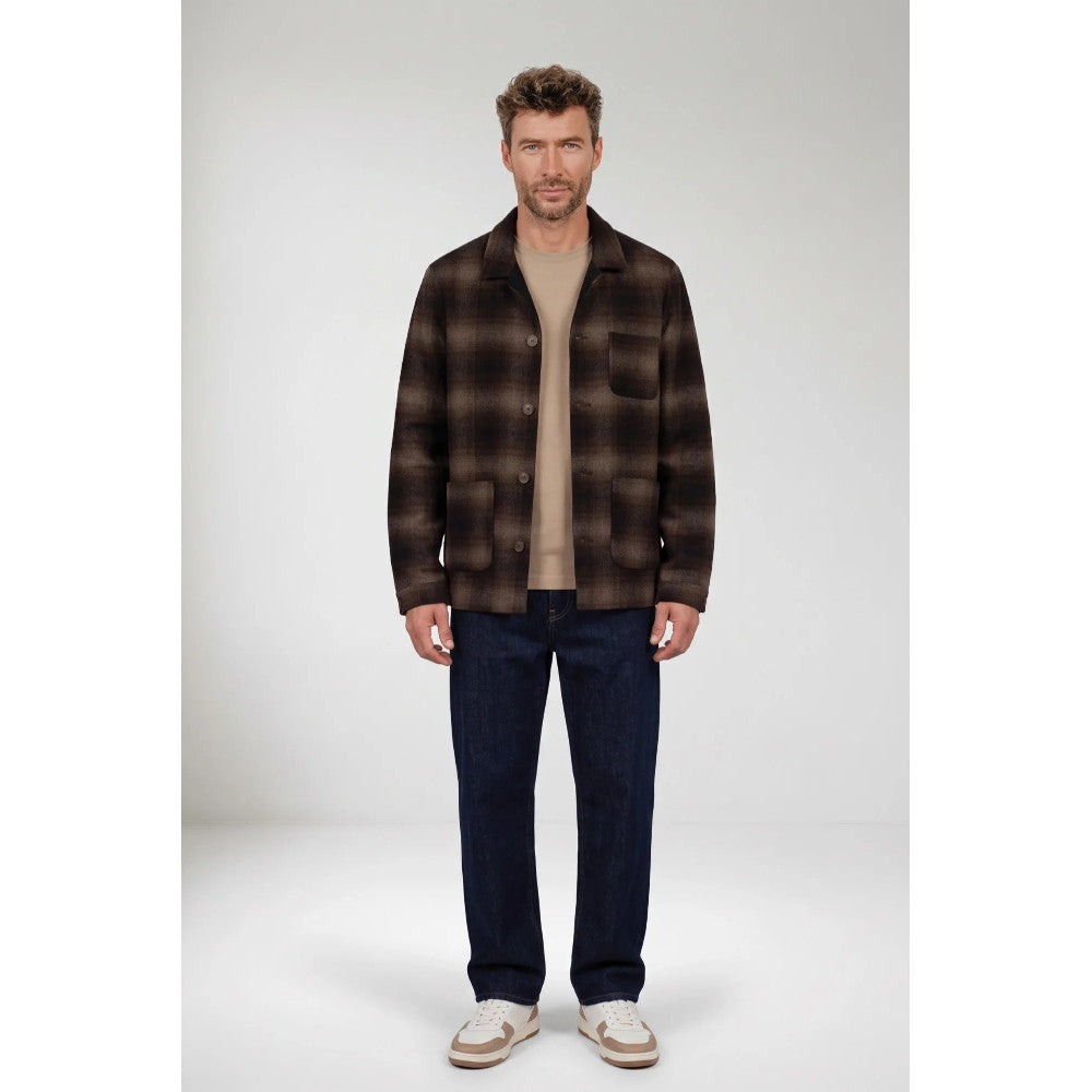 Giordano 627501 65 Brown Overshirt