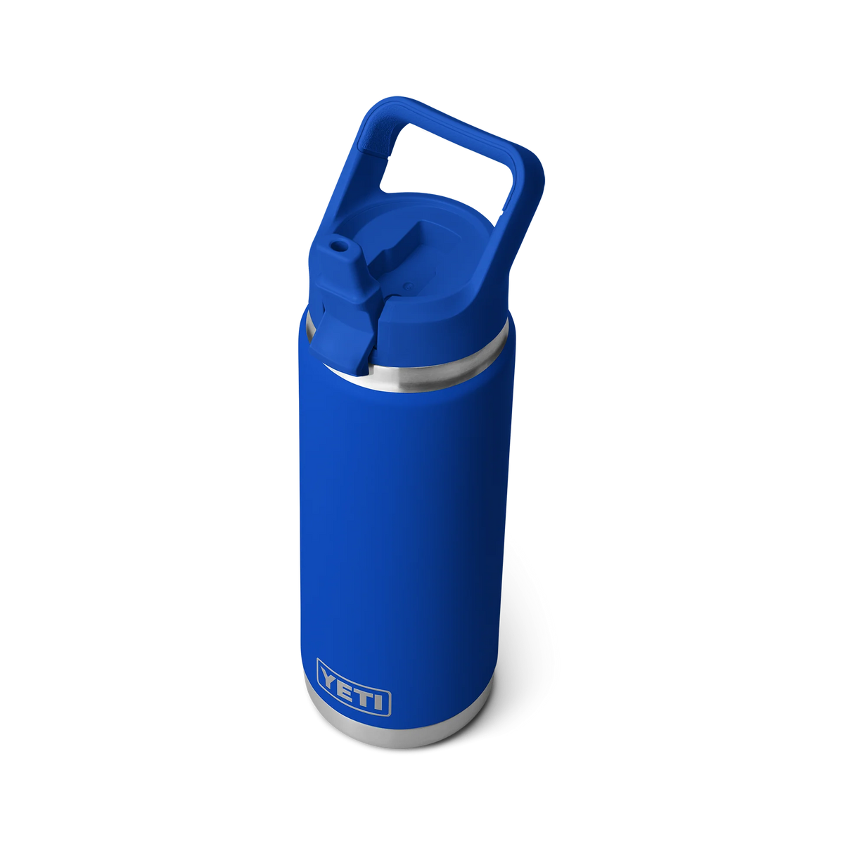 YETI Rambler 26 oz Bottle with Colour Straw Cap Royal Blue
