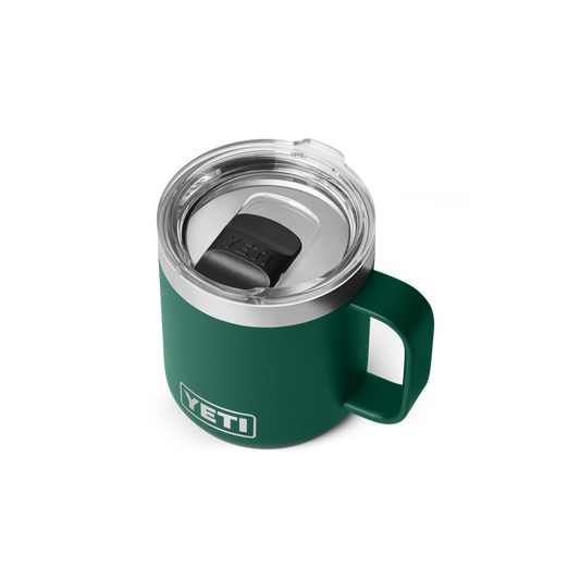 YETI Rambler 10 oz Mug Black Forest Green