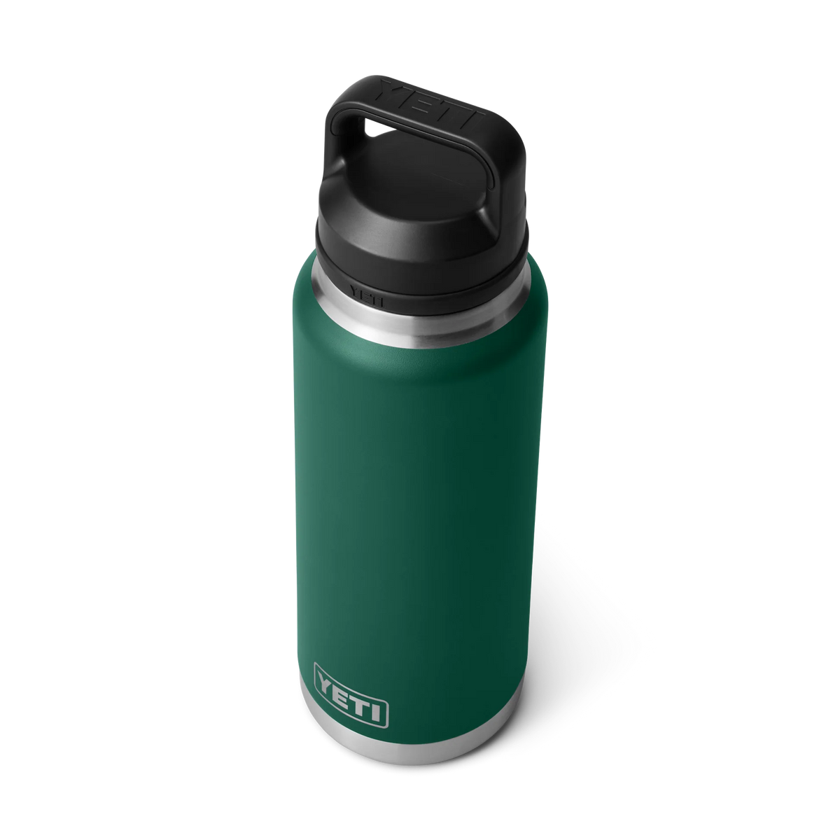 YETI Rambler 36 oz Bottle with Chug Cap Black Forest Green