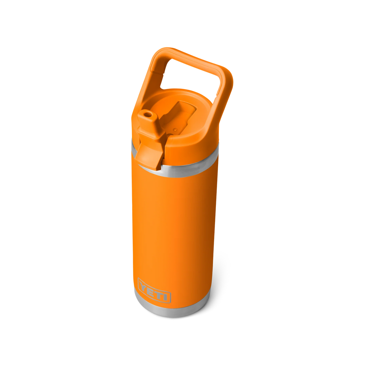 YETI Rambler 18 oz Bottle with Colour Straw Cap King Crab