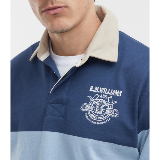 RM Williams Blyth Worker Blue Rugby