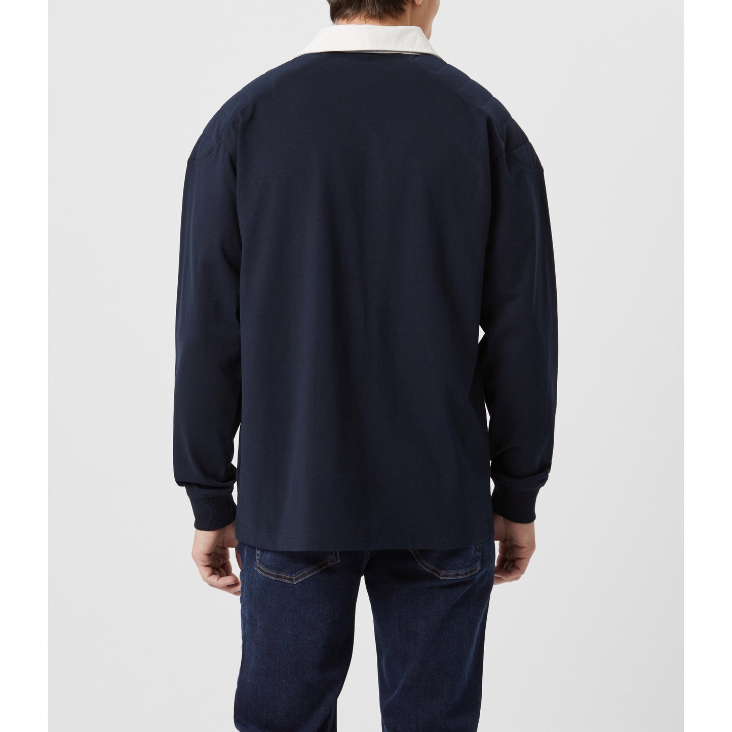 RM Williams Classic RMW Navy Rugby Top