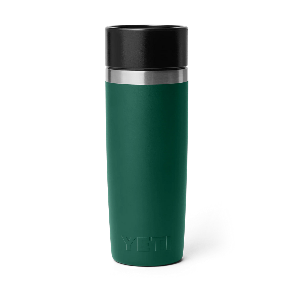 YETI Rambler 16 oz Travel Bottle Black Forest Green