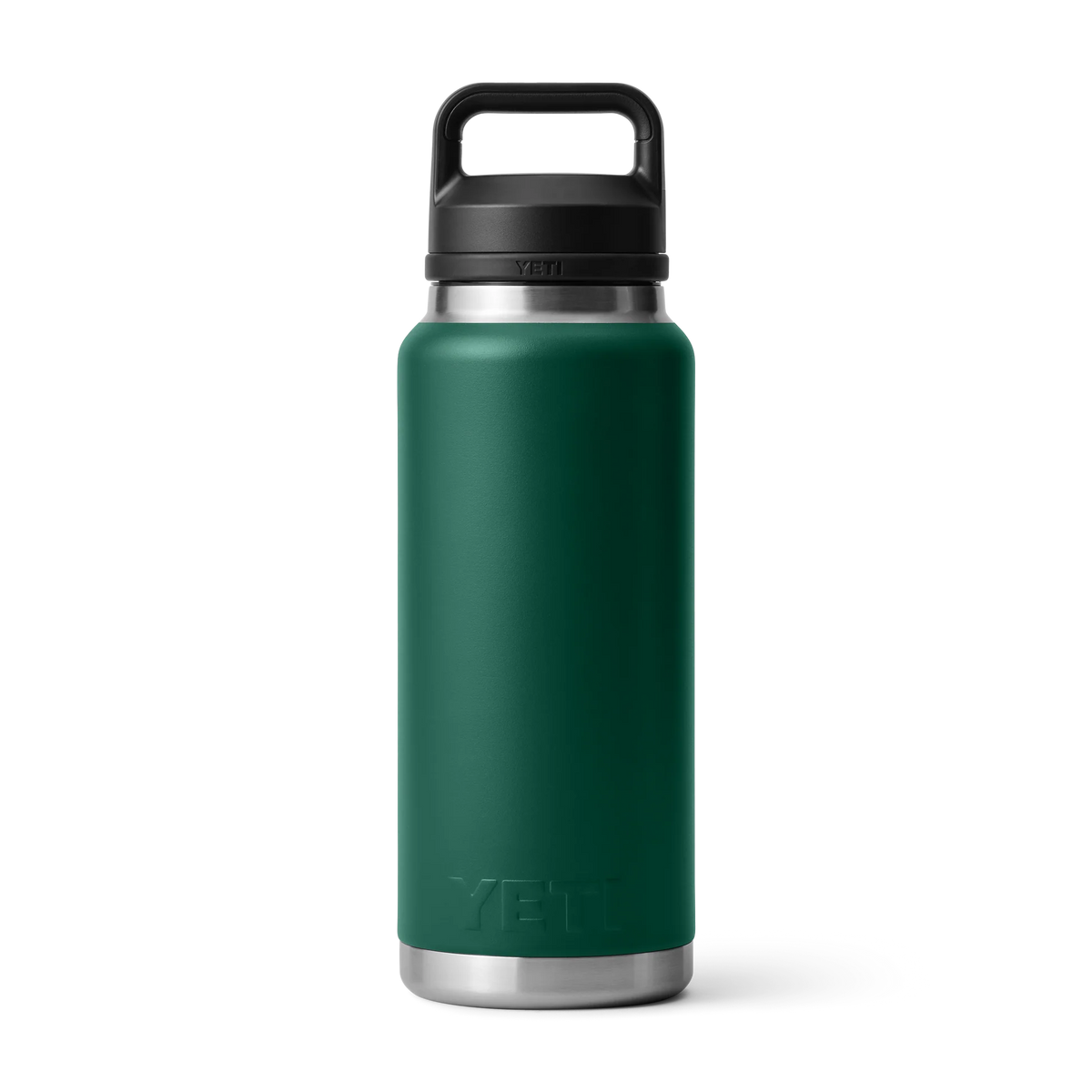 YETI Rambler 36 oz Bottle with Chug Cap Black Forest Green