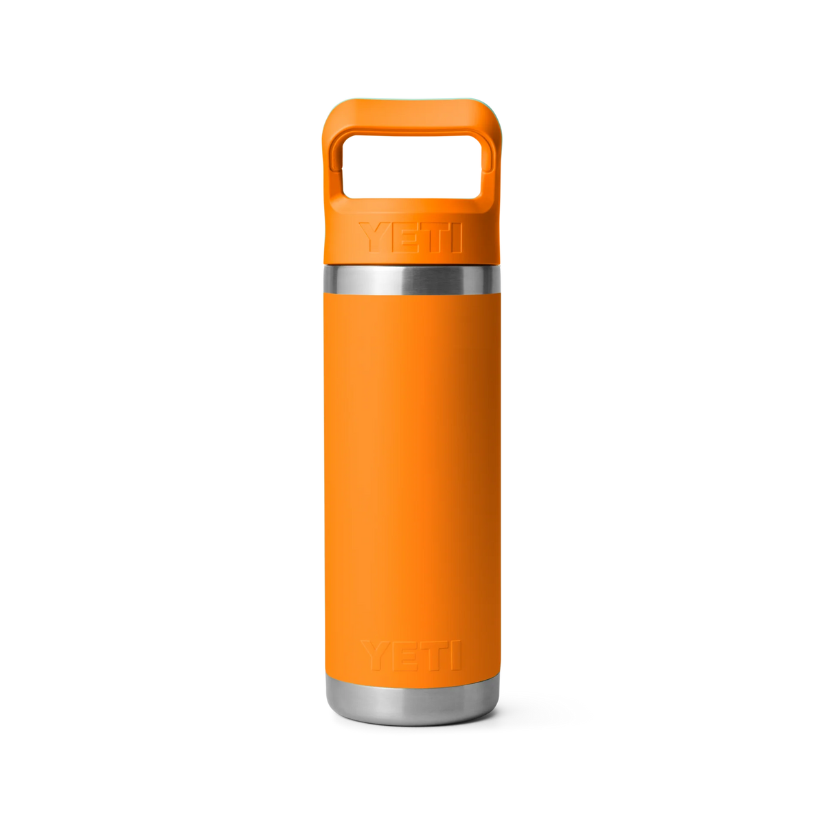 YETI Rambler 18 oz Bottle with Colour Straw Cap King Crab