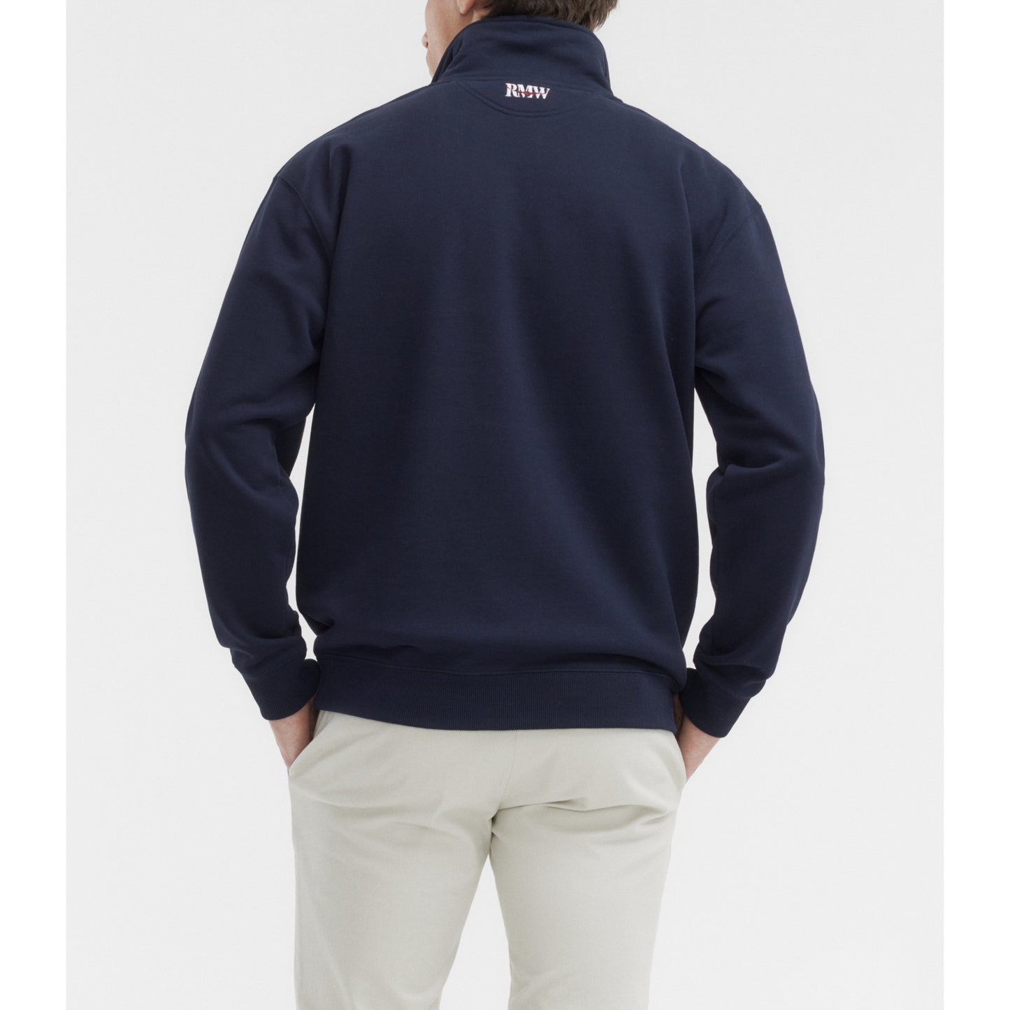 RM Williams Classic RMW Navy 1/4 Zip