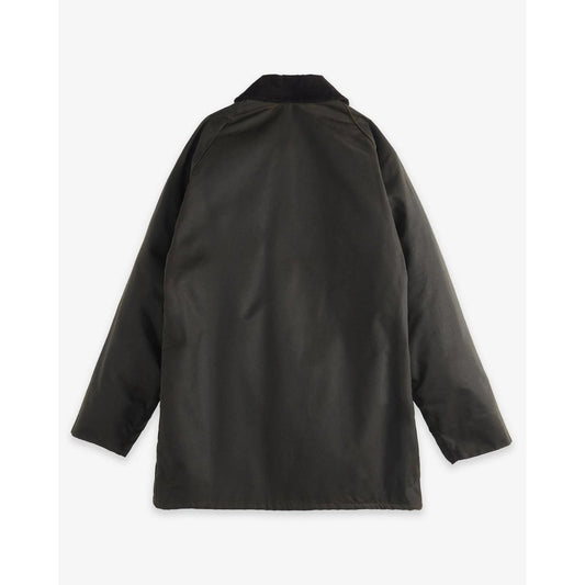 Barbour Boys Beaufort Wax Jacket Olive