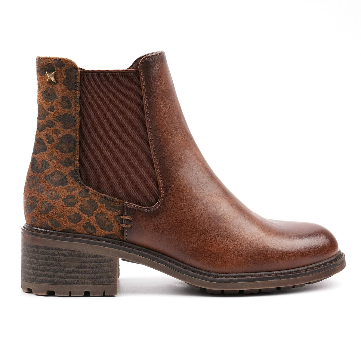 Lunar Simone Tan Ankle Boot Tan