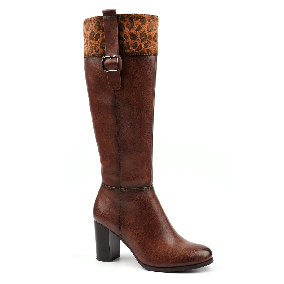 Lunar Shayla Tan Long Boot Tan