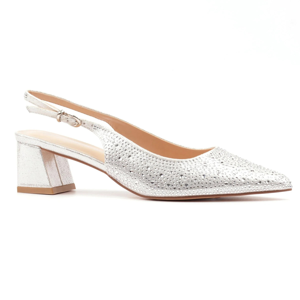 Lunar Milan Silver Shoe Silver