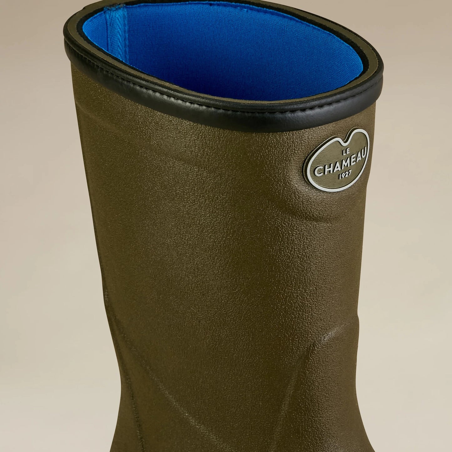 Le Chameau Country Cross Neoprene Chameau Green Wellington Boots