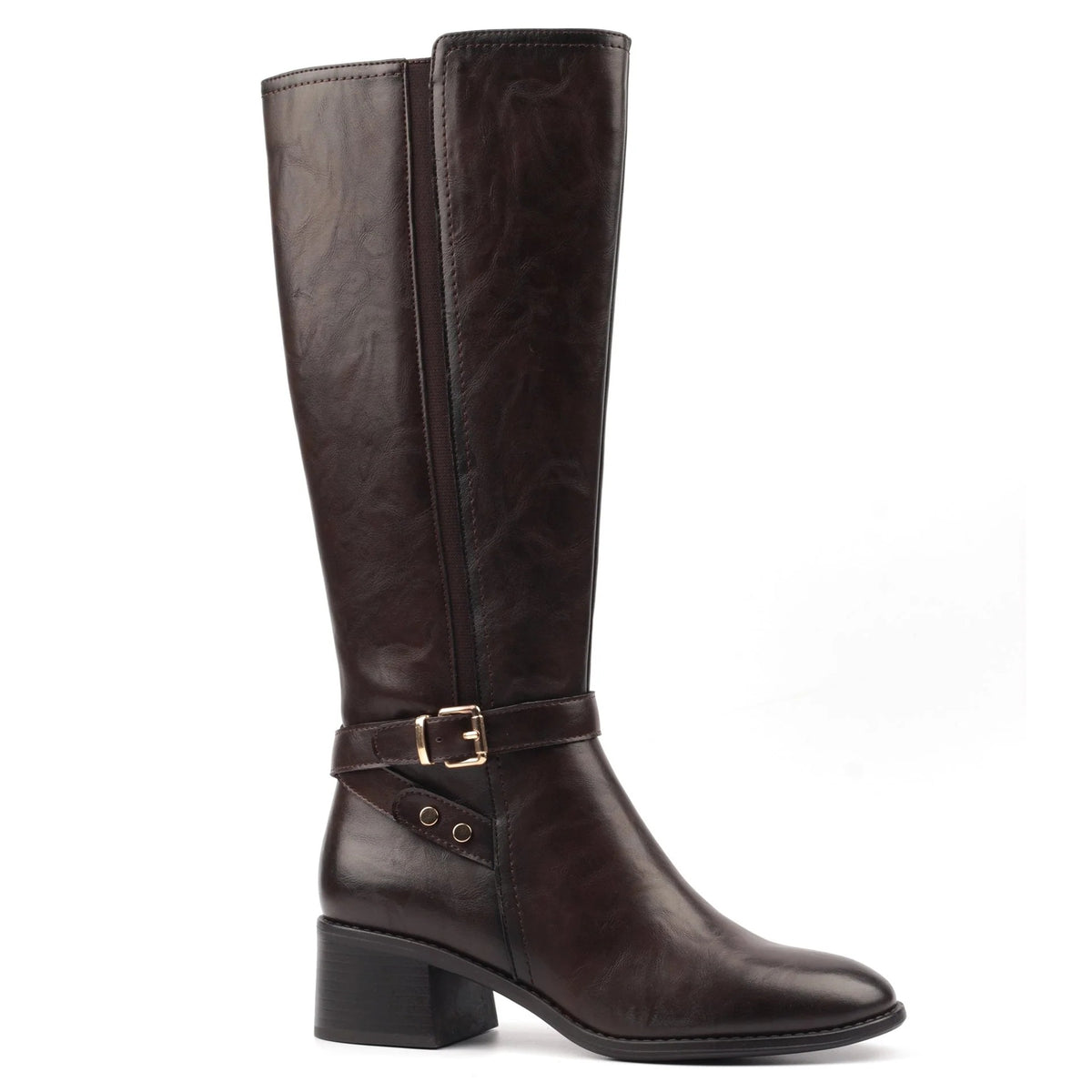 Lunar Sindy Brown Long Boot Brown