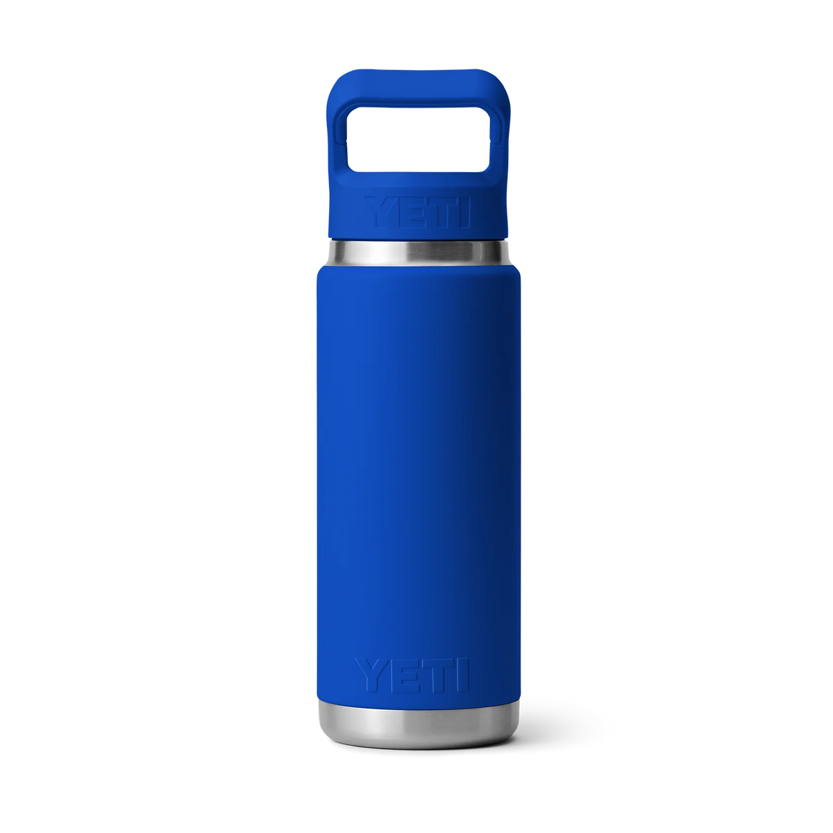 YETI Rambler 26 oz Bottle with Colour Straw Cap Royal Blue