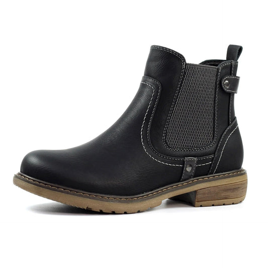 Lunar Roxie III Black Ankle Boot Black