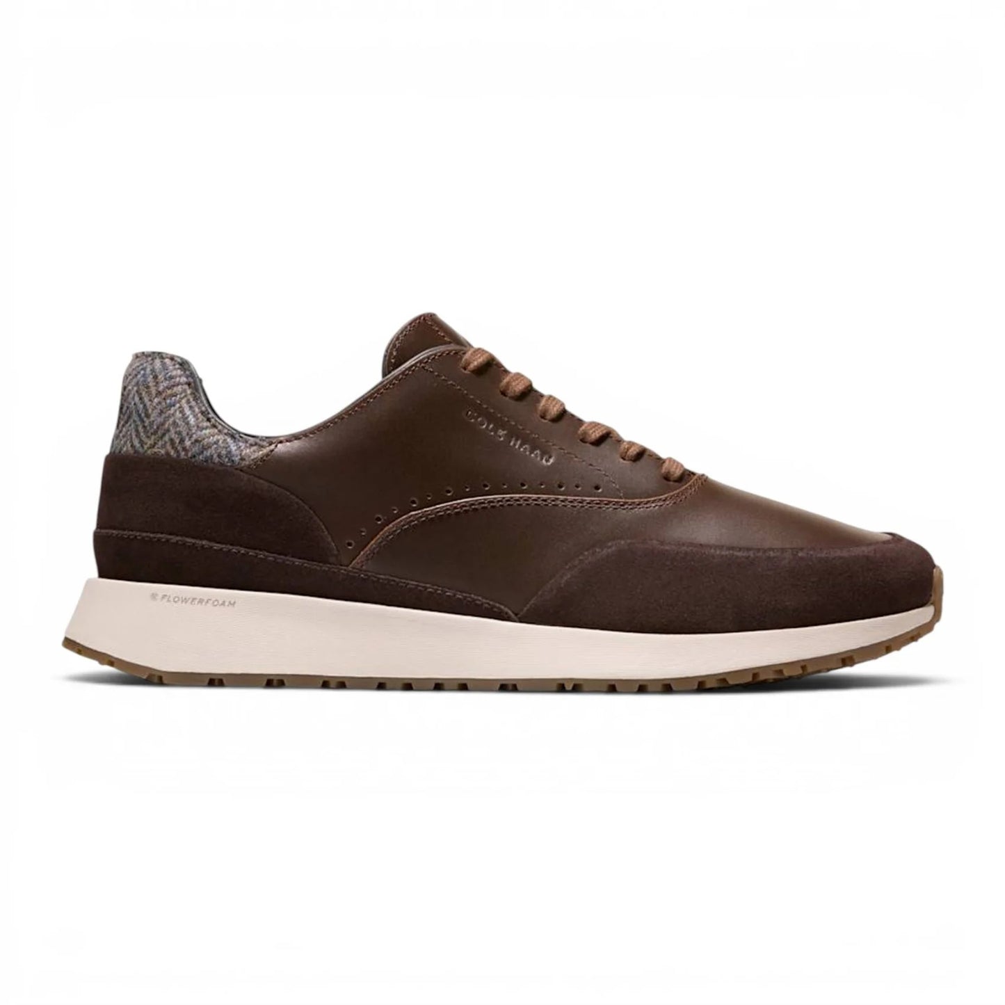 Cole Haan GrandPro Luxe Mile Spiced Brown Herringbone Sneakers