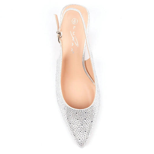 Lunar Milan Silver Shoe Silver