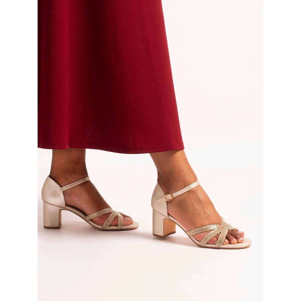 Lunar Roseanne Gold Shoe Gold