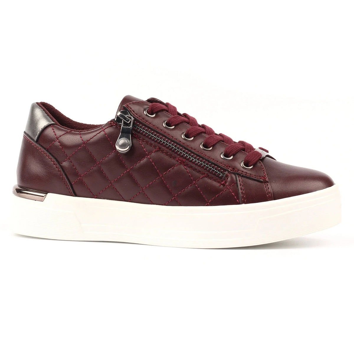 Lunar Xenon Burgundy Trainer Burgundy