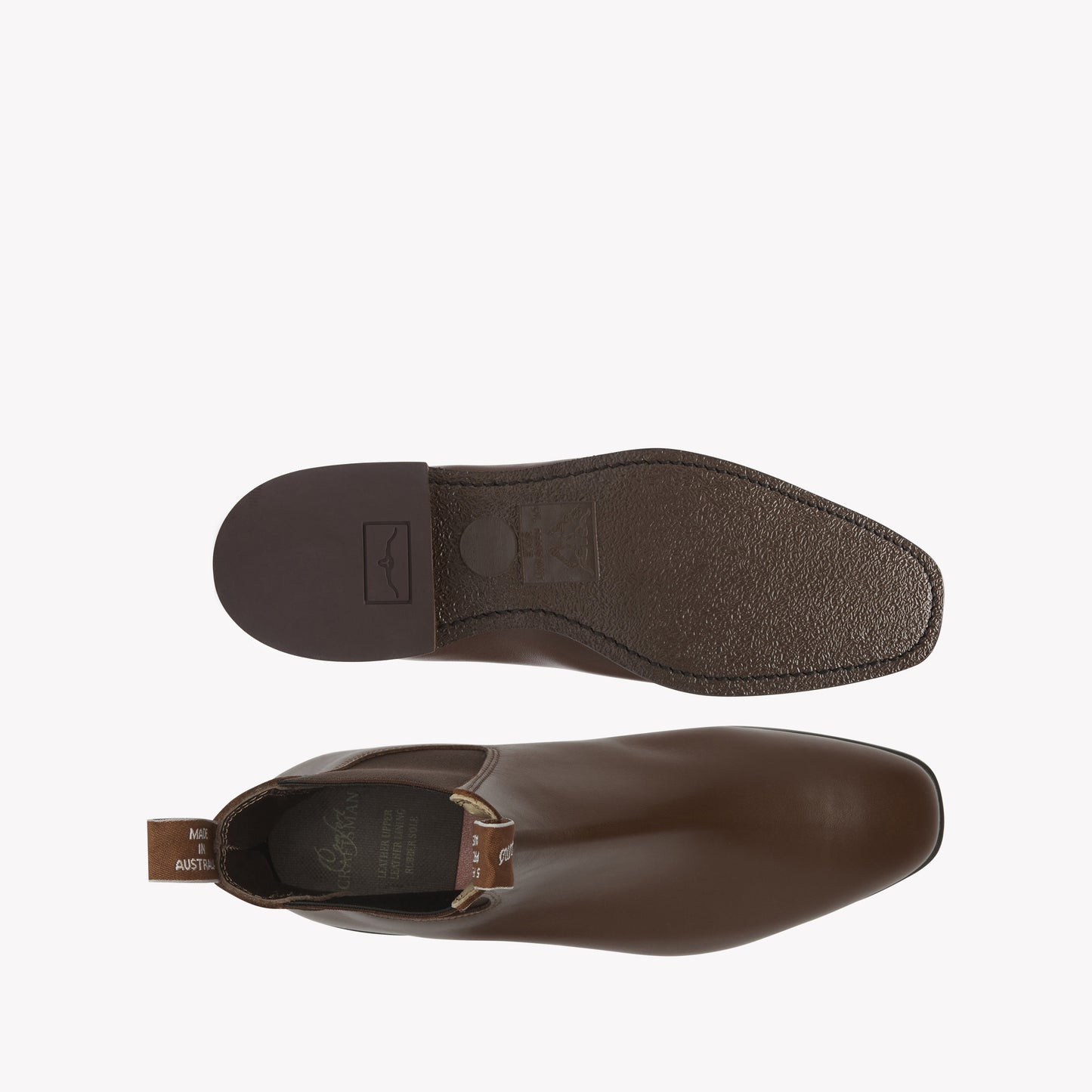 RM Williams Comfort Craftsman Dark Tan Boots