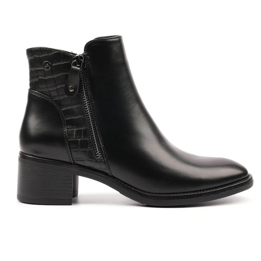 Lunar Hayley Black Ankle Boot Black