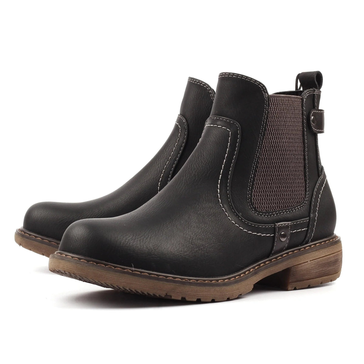 Lunar Roxie III Black Ankle Boot Black