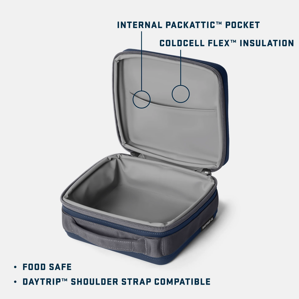 YETI Daytrip 3L Insulated Lunch Box Classic Navy