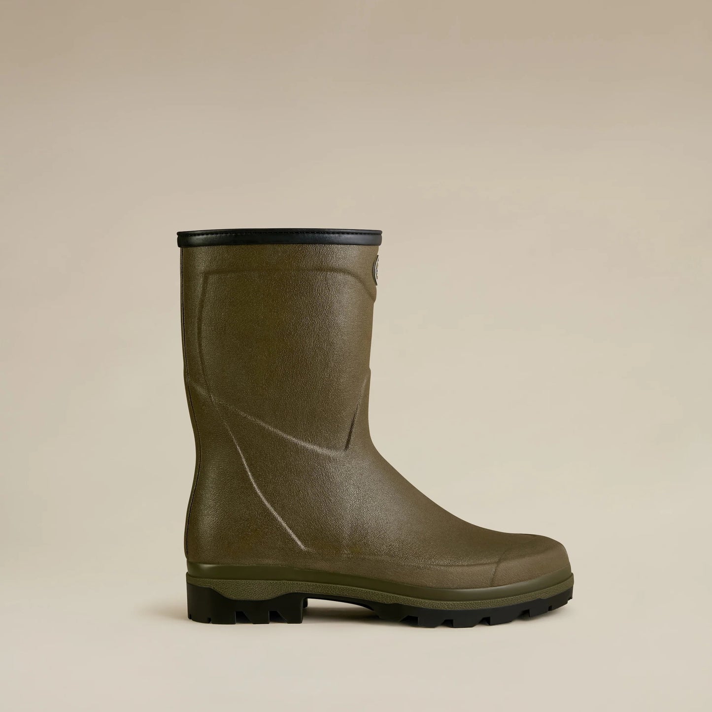 Le Chameau Country Cross Neoprene Chameau Green Wellington Boots