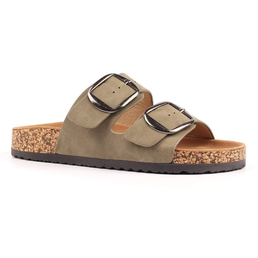 Lunar Rondo Green Sandals