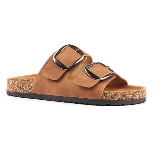 Lunar Rondo Tan Sandals