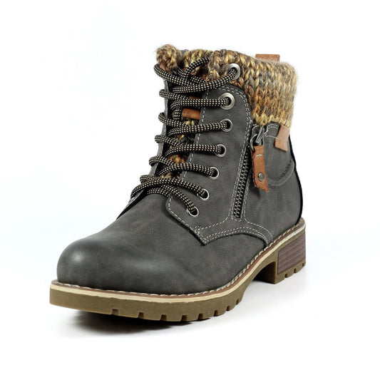 Lunar Millie Grey Waterproof Boot Grey