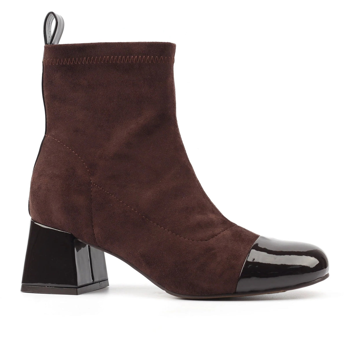 Lunar Myra Dark Brown Ankle Boot Dark Brown