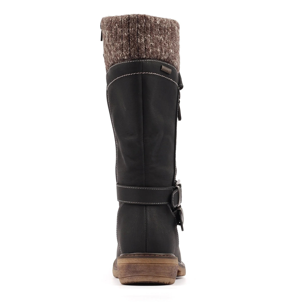 Lunar Peyton Black Waterproof Long Boot Black