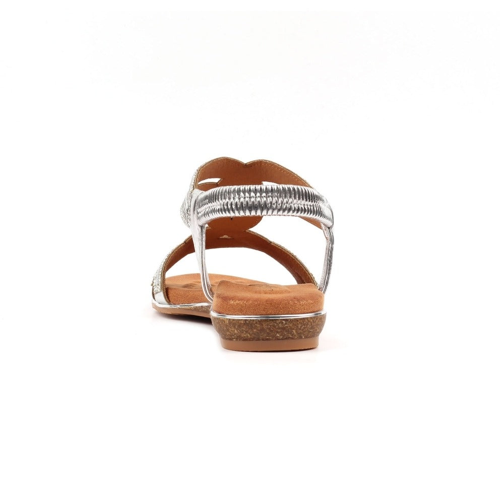 Lunar Carrie Silver Sandals
